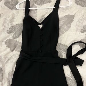 Aritzia Romper Black Size 0